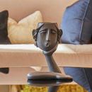 Abstrakte Figur Set 3-teiliges Wohnzimmer Skulptur Büro Bücherregal Wohnkultur moderne Vase Home Ornamente TV Schreibtisch Figur Harz