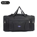 Bolsa de lona de viaje Oxford para hombre y mujer, bolsa de equipaje de mano para hombre, bolsa de gran capacidad para fin de semana, bolsa de deporte para gimnasio, bolsa de noche XA189K