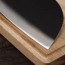 Mosquetón XYj, cuchillo de carnicero, espiga completa, para acampar al aire libre, cubierta de caja de regalo, paquete de supervivencia, cuchillo de acero inoxidable 7cr17