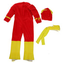 Boy The Flash Muscle Superheld Kostüm Kinder Fantasy Comics Film Karneval Party Halloween Cosplay Kostüme