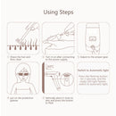 Lescolton T009i Epilierer a Laser 400000 Gepulstes IPL-Laser-Haarentfernungsgerät Dauerhafte Haarentfernung IPL-Laser-Haarentfernung