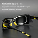 COMAXSUN Professionelle polarisierte Fahrradbrille Fahrradbrille Fahren Angeln Outdoor Sport Sonnenbrille UV 400 Tr90