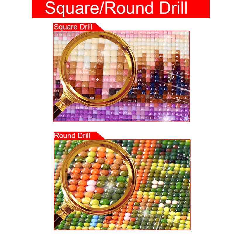 Square/Round Diamond 5D DIY Diamond Painting Love Heart Swan Embroidery Cross Stitch Rhinestones Mosaic Living Room Decor XY20