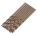 50 Stück neuer Kobaltbohrer 1 mm-3 mm Bohrkraftwerkzeug M35 Kobaltbohrer-Set zum Bohren von gehärtetem Stahl aus Gusseisen