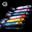 Qxo Köder Wobbler Popper Köder Winter Ring Angeln Octopus Minnow Whopper Plopper Vobler Wobbler Für Trolling Surface Wobler