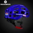 ROCKBROS Leichter Fahrradhelm Fahrrad Ultraleichter Helm Integral geformter Mountain Road Fahrrad MTB Helm Sichere Männer Frauen 57-62cm