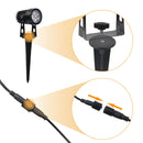 T-SUNRISE LED-Solargartenleuchte IP65 Wasserdichte Solarlampe im Freien Landschaftslampe für Gartenrasen im Freien