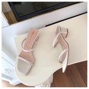 2022 Neue Sommer Hausschuhe Low Heels Slides Weibliche Peep Toe Quadratische Ferse Pantoffel Marke Sandalen Frauen Pantoffel Große Größe 41 Flip Flops