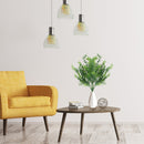 Neue künstliche Sträucher kreative dekorative künstliche Pflanzenfarne Simulationspflanze Kunststoff Blumenfarn Wandmaterial Zubehör