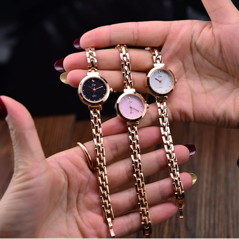 Nieuwe Merk JW Armband Horloges Vrouwen Luxe Crystal Dress Horloges Klok Damesmode Casual Quartz Horloge reloj mujer reloj de pulsera
