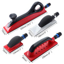 Schleifpad 1 Stück Schleifblock Handstaubabsaugung 5 "-16,5" Schleifhalter Hakenschlaufe Trockenbau-Vakuumpolierwerkzeuge