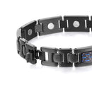 Rainso Bio Energy Titan Armband Armreif Magnetisch Gesundheitspflege Schmerzlinderung Armbänder Für Männer Freundschaft Schmuck Mode