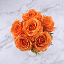 6 Köpfe Weiße Rose Kunstblumen Seide Hohe Qualität für Hochzeitsdekoration Winter Gefälschte Große Blumen Rot für Heimdekoration Herbst