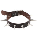 Schwarz Spike Choker Gürtel Kragen Frauen Pu Leder Goth Choker Halskette für Frauen Party Club Chockers Sexy Gothic Schmuck Harajuku