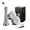 ICafilasComaptible With Nespresso Refillable Capsule 2019 Stainless Steel Reusable For Nespresso Capsule