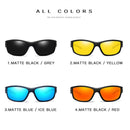 BARCUR Sportsonnenbrille Damen Polarisierte Sonnenbrille Nachtsichtbrille