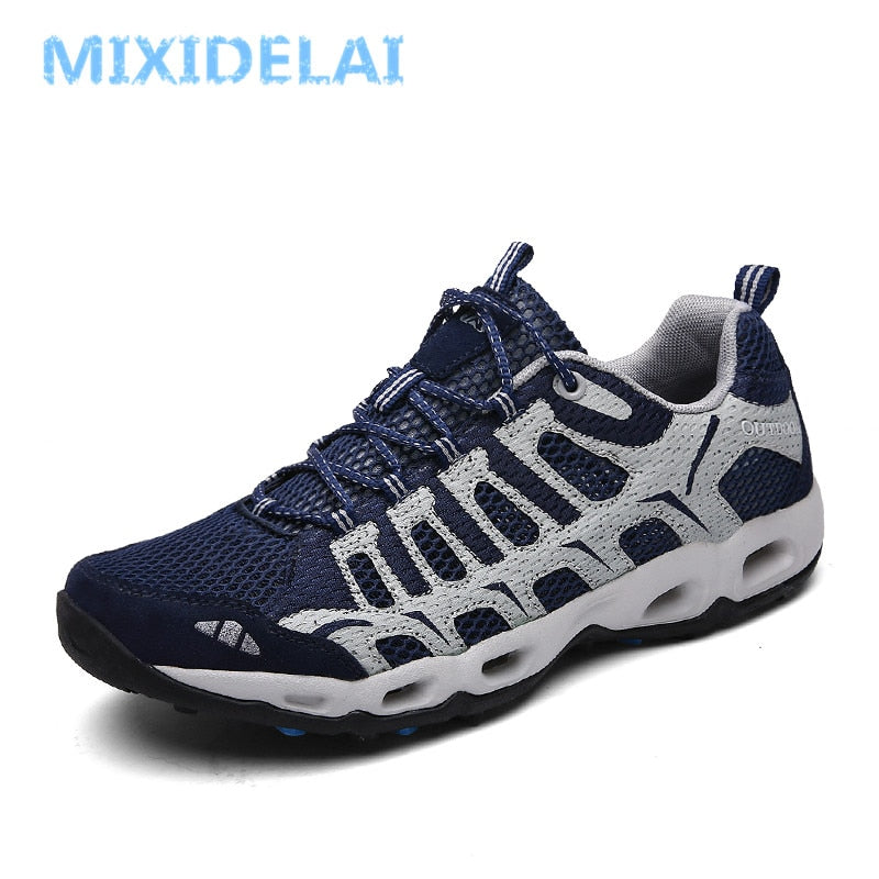 MIXIDELAI Neue Sommer Männer Turnschuhe Mode Frühling Outdoor Schuhe Männer Casual Herrenschuhe Bequeme Mesh Schuhe Für Männer Größe 39-46