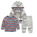 Neueste Casual Cardigan Hosen Set Baby Boy Kleidung Outfit Grau Bodysuit Baby Boy Kleidung 12 18 24 Monate
