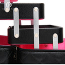 Make-up-Tasche, hochwertige, schöne Kosmetikbox, Frauen, lässig, faltbar, professioneller Reise-Aufbewahrungskoffer, Koffer mit großer Kapazität