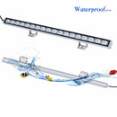 Populargrow 54W/81W/108W LED-Aquarium-Licht mit nur 470nm Blauspektrum-Streifenlicht Schön Ihre Korallenriff-Aquarium-Lampe