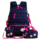 Kinder Schultaschen Teenager Mädchen Druckrucksack Schule Rucksäcke 3pcs / Set Mochila Kinder Reiserucksack Nette Umhängetasche