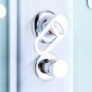 Vagsure 2/3/4/5-Wege-Wasserauslass Kalt- und Warmintubation 10/12,5/14,5 cm Messing-Umsteller Duscharmatur Mischventil-Set Badezimmer