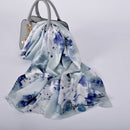 [BYSIFA] Neue Luxus Reine Seide Schal Schal Frauen Frühling Herbst Lange Schals Damen Marke 100% Seide Halstuch Foulard 175*52cm