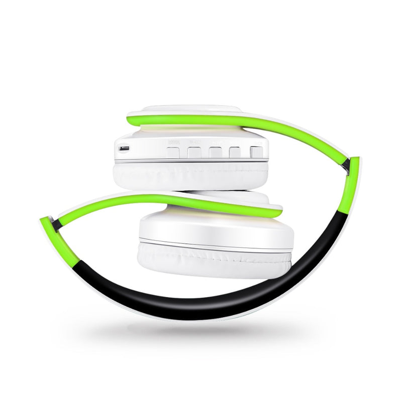 Envío Gratis 2022 coloridos auriculares de música auriculares estéreo inalámbricos auriculares Bluetooth con micrófono compatible con tarjeta TF llamadas telefónicas
