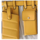 Frauen Gürteltasche Mode Leder Taille Gürteltasche Crossbody Brusttaschen Mädchen Gürteltasche Kleine Handytasche Schultergurt Packs 03037