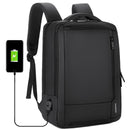 USB-Aufladung Wasserdichte Business-Reisetasche Multifunktions-Diebstahlschutz 14 15,6 Zoll Laptop-Rucksack Jungen Schultaschen Rucksäcke
