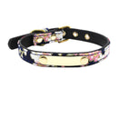 Katzenhalsband Personalisiertes ID-Halsband Reflektierendes Leder Kundenspezifische Gravur Name Telefonnummer Kostenlose Gravur Für Welpen Chihuahua 10