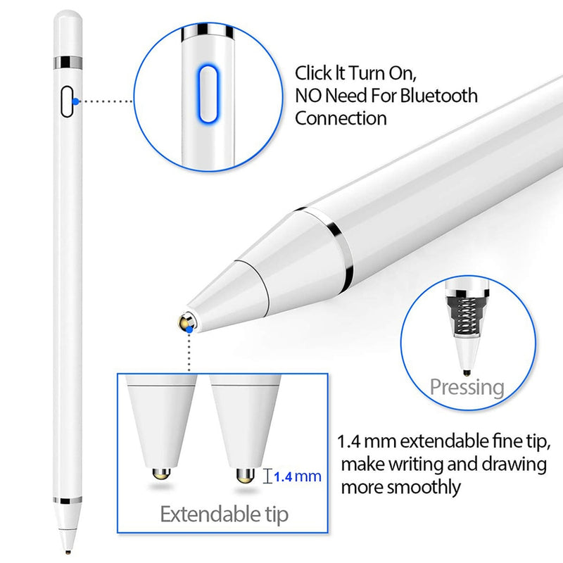 Tablet Touch Pencil für Stylus Apple iPad Pro 10.5 12.9 11 9.7 Air 2 3 Mini 5 4 Smart Active Pen für Stylus Huawei Xiaomi Lenovo