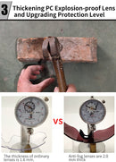 SI M ALPHA Anti-Fog-Ski-Sonnenbrille Radsport-Sonne Militärbrille kugelsichere taktische Armee-Brille MTB-Schießbrille