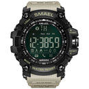 SMAEL Herren Chronograph Uhren Sport Männliche Uhr Stop Armee Militäruhr Herren Multifunktions Wasserdichte LED Digitaluhr für Herren