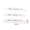 5 teile/los Weiße Nagelfeile Schleifen Polierblöcke 100/180 Körnung Nagellack Feilen Maniküre Pediküre Nail Art Care Tools