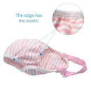 Pañales para perros, pantalones fisiológicos para perros, pantalones cortos lavables para perros, ropa interior rosa para mascotas pequeñas y medianas