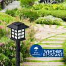 2/4/6/8pcs LED Solar Pathway Lights Wasserdichte Outdoor-Solarlampe für Garten/Landschaft/Hof/Terrasse/Einfahrt/Gehwegbeleuchtung