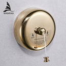 Badezimmer-Regal-Edelstahl-Goldwäscheleine-schöne Qualitäts-einzelne Linie Hotelart-Wäsche-Trocknungslinie für Badezimmer HJ-1256