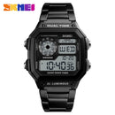 SKMEI 1335 Digital Watches For Mens 2 Time Chrono Men Wristwatches Fashion Sport Male Watch Clock Retro reloj hombre
