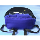 Mochila de madera con Luna para mujer, bolso de viaje negro y azul, mochila informal de lona con estampado de luna marina, mochilas escolares para chicas adolescentes