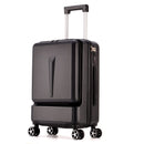 Letrend New Fashion 24 Zoll Fronttasche Rollgepäck Trolley Passwortbox 20' Boarding Koffer Frauen Reisetasche Trunk