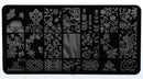 New Arrival 1 Sheet Lace Series Stamping Nail Art Image Plate 6*12cm Stainless Steel Template Polish Manicure Stencil Tools