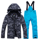 Traje de esquí térmico para niños, chaqueta de esquí para niños y niñas, conjunto de pantalones, chaqueta de snowboard impermeable a prueba de viento, trajes de esquí de invierno para niños, nieve