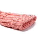 Neue Frauen Warm Dicken Hut Mode Winter Hüte Für Frau Fügen Sie Pelz Gefüttert Strickmütze Buchstabe B Beanie Hut Mädchen Bommel Strickmütze