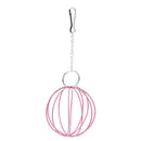 2019 New Pet Supplies Hay Manger Food Ball Edelstahlbeschichtung Gras Rack Ball für Kaninchen Meerschweinchen Pet Hamster Supplies