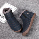 MVVT Plus Size Men Winter boots Unisex Quality Snow Boots For Men Waterproof Winter Shoes Men&