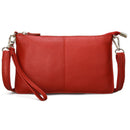 RanHuang Damen Echtes Leder Day Clutches Candy Farbe Umhängetaschen Damenmode Umhängetaschen Kleine Clutch Bags