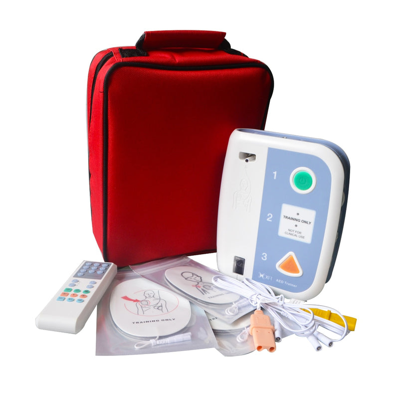 XFT-120C+ Erste-Hilfe-Gerät AED-Trainer Automatisierter externer Defibrillator Notfall-HLW-Training Unterricht mehrerer Sprachen zur Auswahl