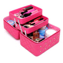 Make-up-Tasche, hochwertige, schöne Kosmetikbox, Frauen, lässig, faltbar, professioneller Reise-Aufbewahrungskoffer, Koffer mit großer Kapazität