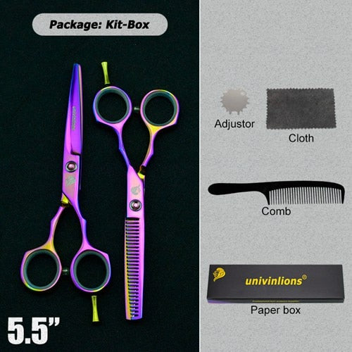 5.5" black hair scissors barber razor scissors hot scissors hair cut designs cheap hairdressing tools hair clipper kids scisors